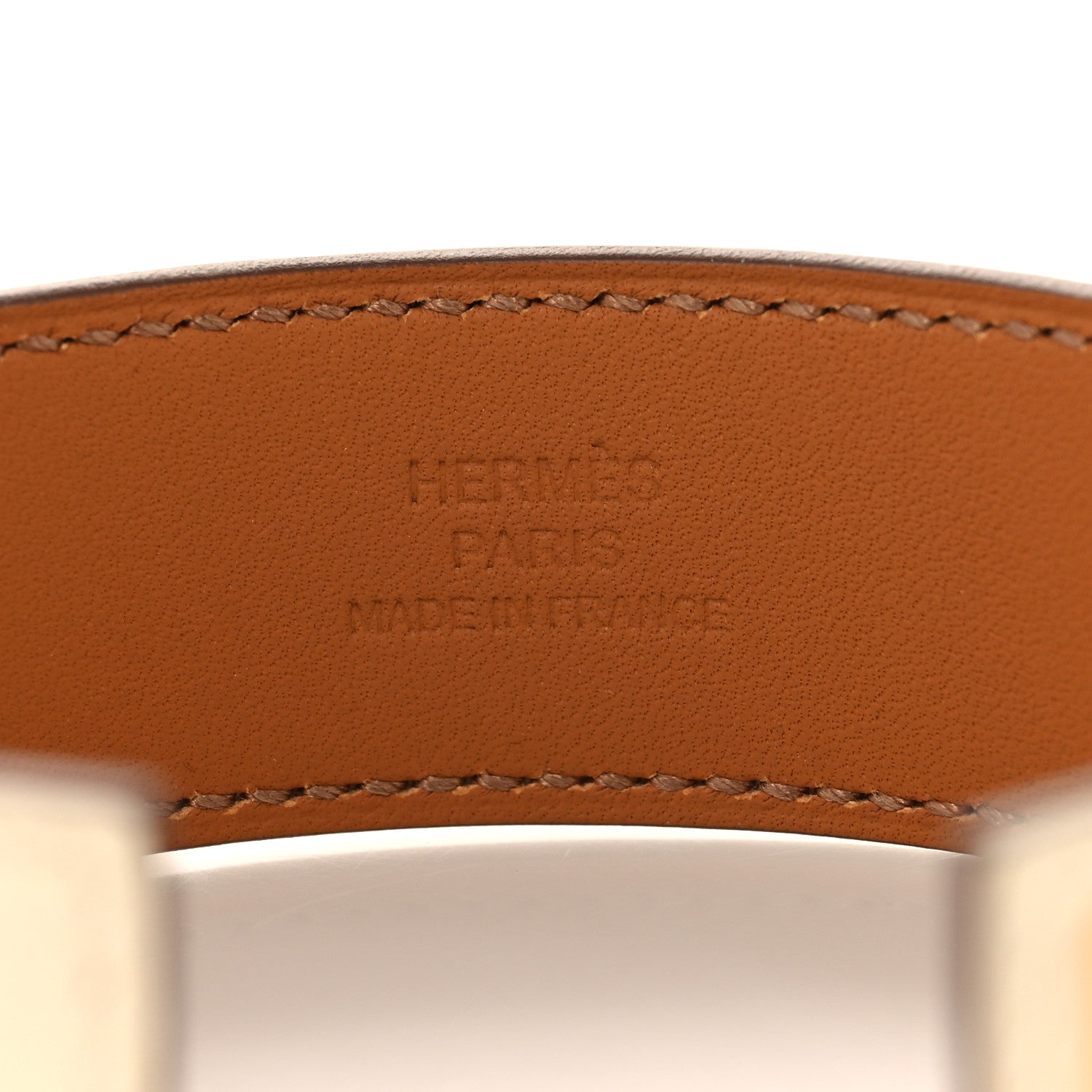 Hermes Swift Collier de Chien CDC 24 Bracelet T3 Nata 4 of 6