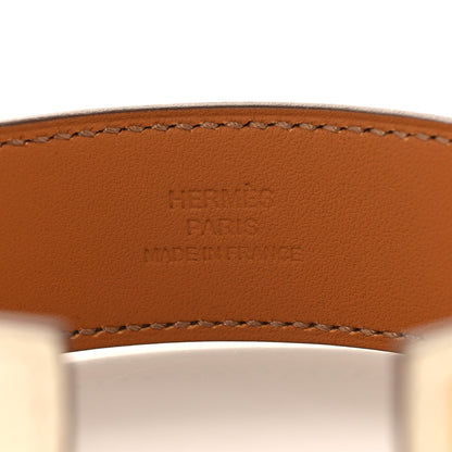 Hermes Swift Collier de Chien CDC 24 Bracelet T3 Nata 4 of 6