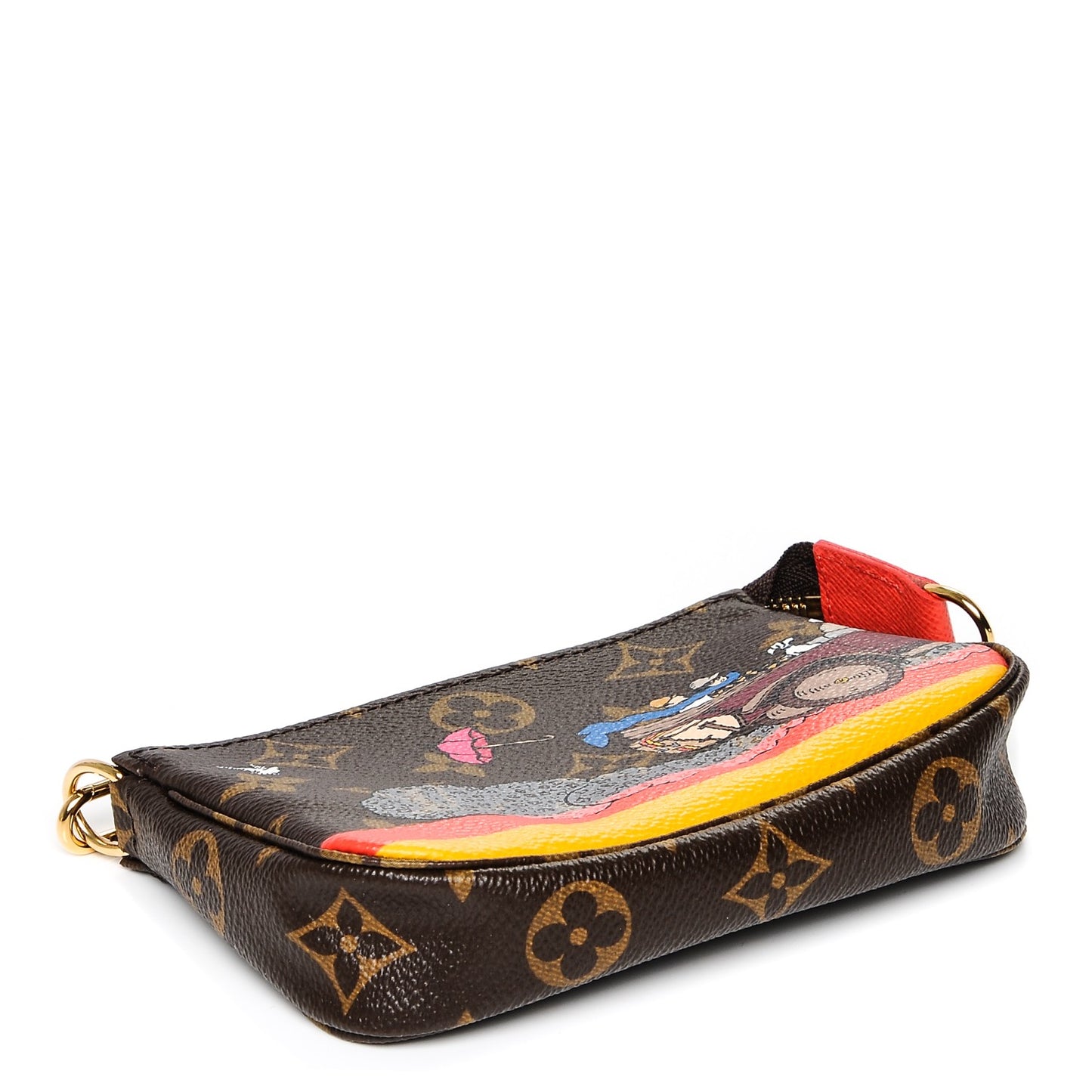 Monogram 2015 Christmas Animation Mini Pochette Accessories