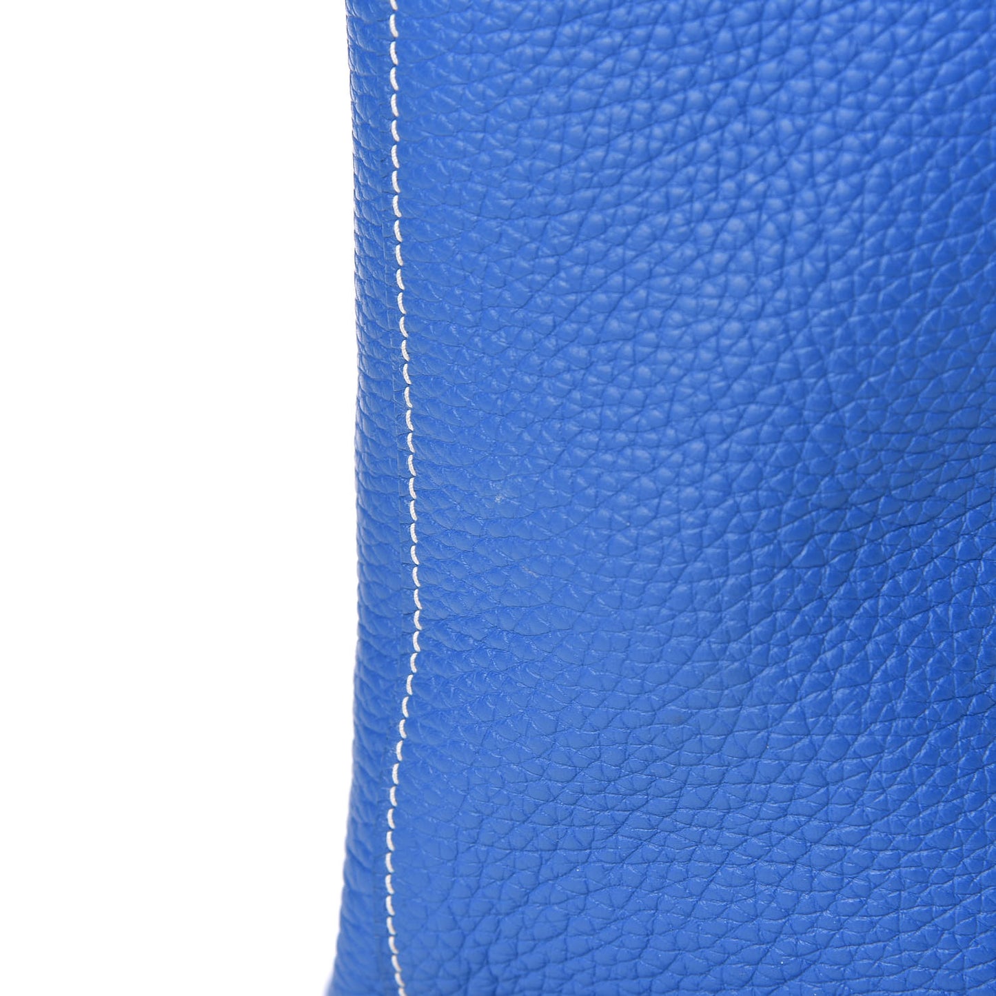 Taurillon Clemence Double Sens 45 Reversible Tote Bleu Encre Zellige