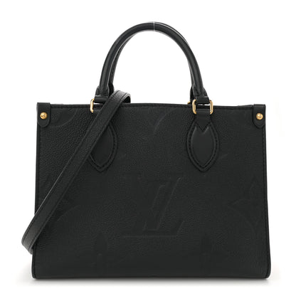 Louis Vuitton Empreinte Monogram Giant Onthego PM Black 1 of 11