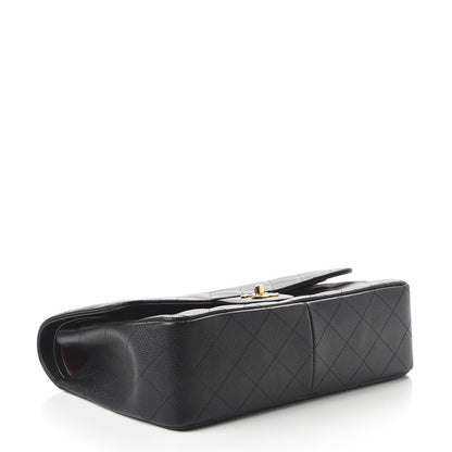 Chanel Caviar Quilted Jumbo Double Flap Black 4 of 11