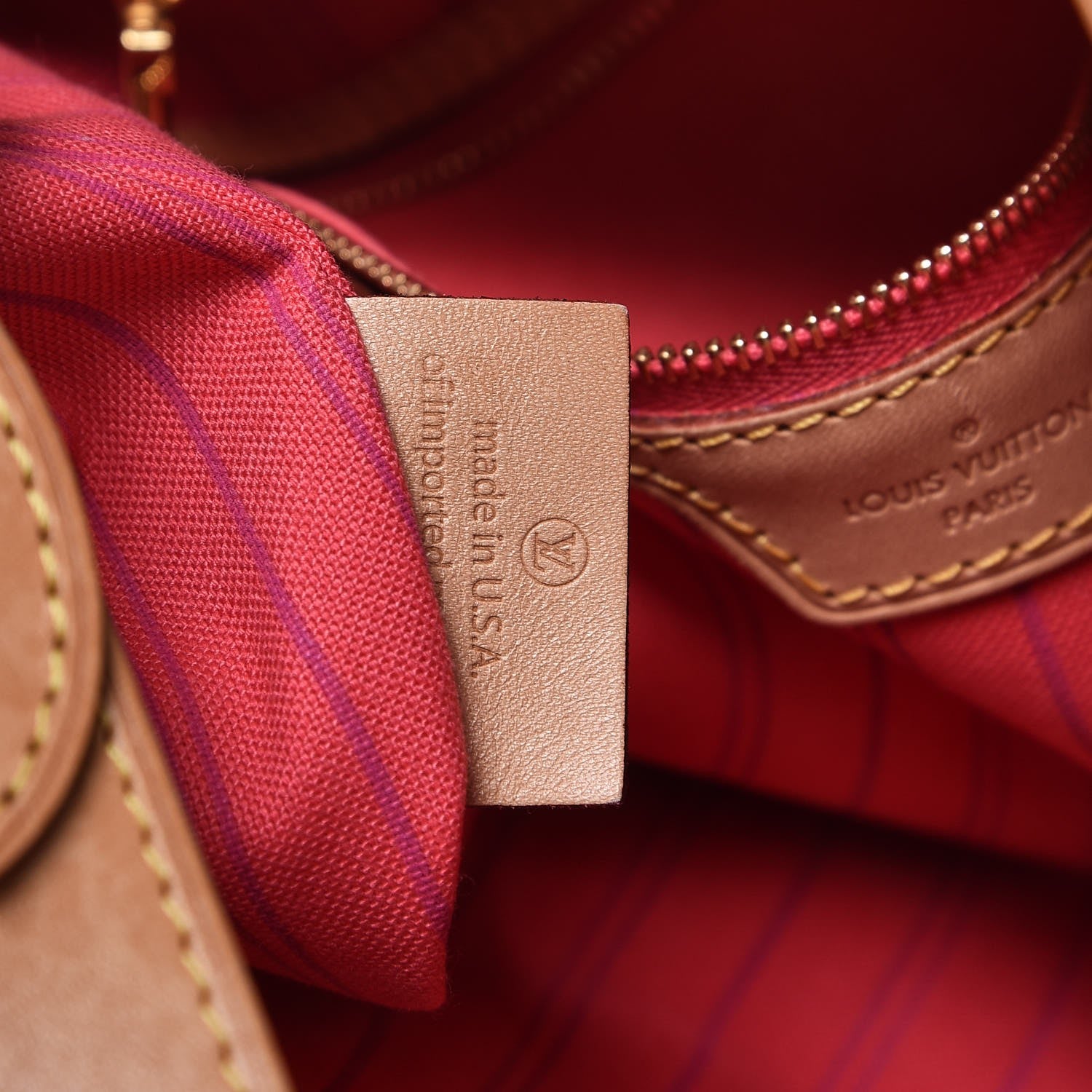 Louis Vuitton Damier Azur Delightful MM Pink 8 of 11