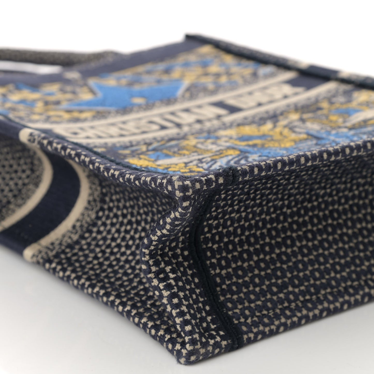 Canvas Embroidered Vertical L'Etoile Book Tote