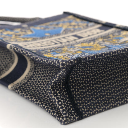 Christian Dior Canvas Embroidered Vertical L'Etoile Book Tote 9 of 12