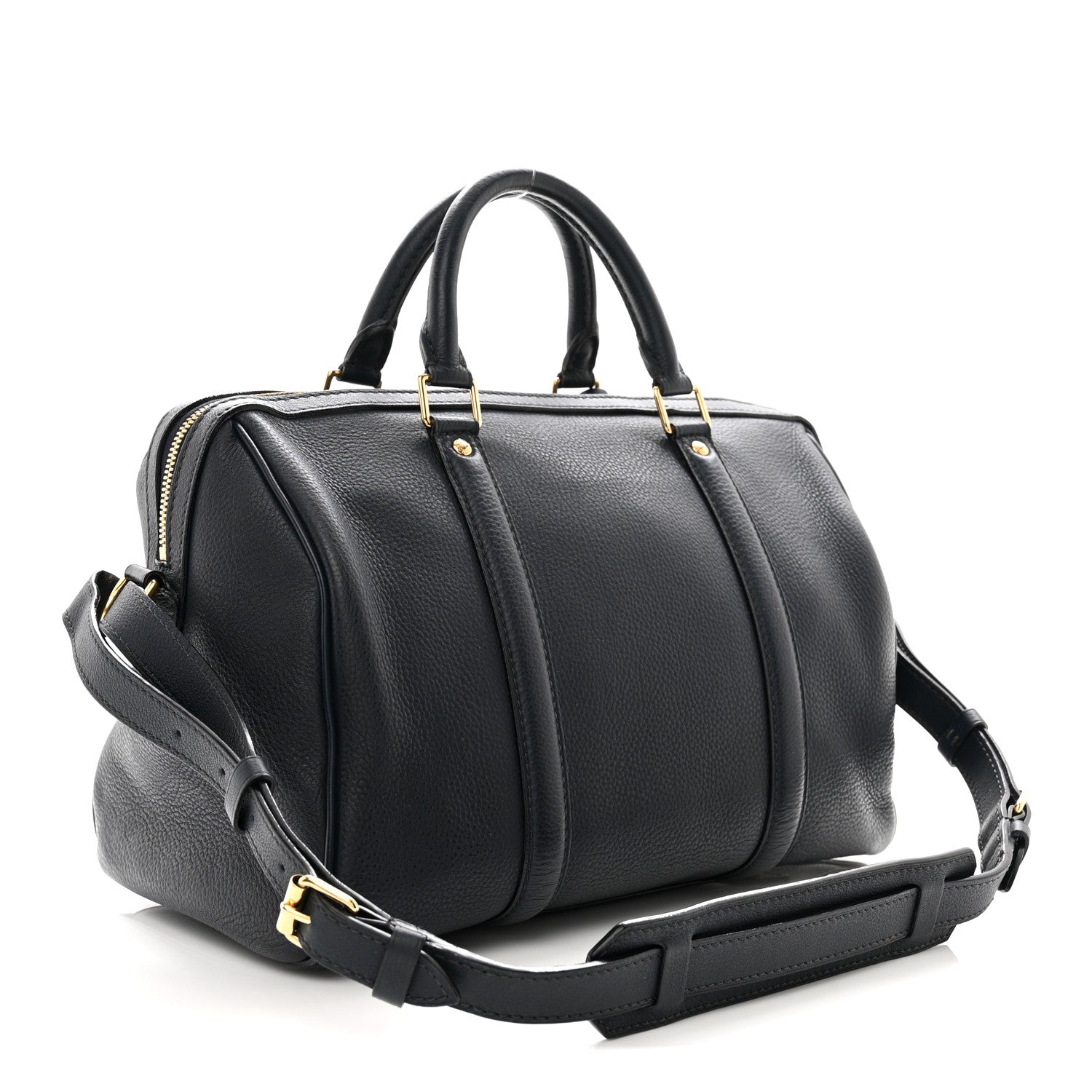 Louis Vuitton LOUIS VUITTON Calfskin SC Bag PM Cobalt 3 of 17