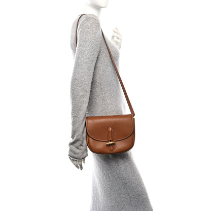 Saint Laurent Vegetable Tanned Calfskin Le Caban Satchel Bag Brick 2 of 16