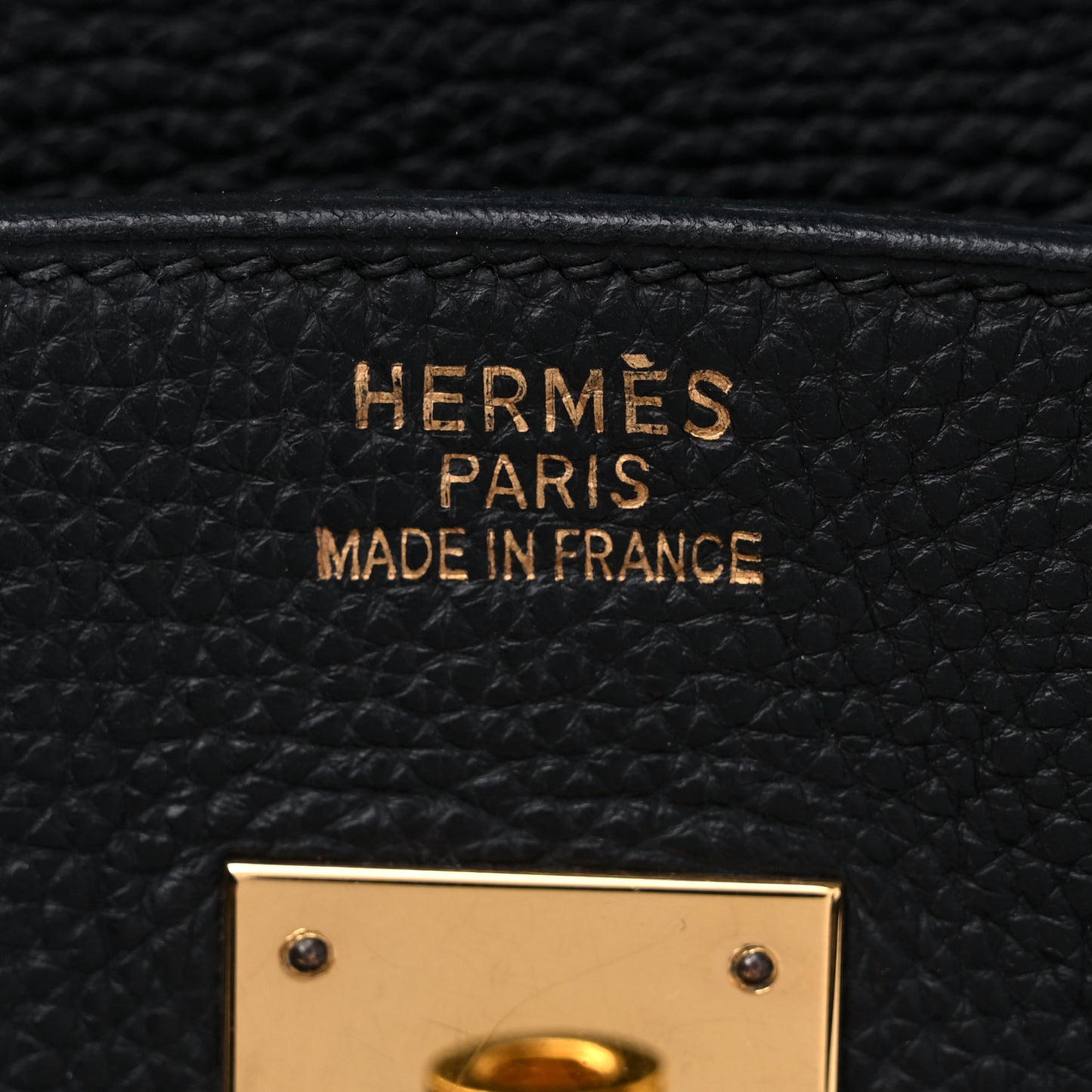 Togo Birkin 35 Black