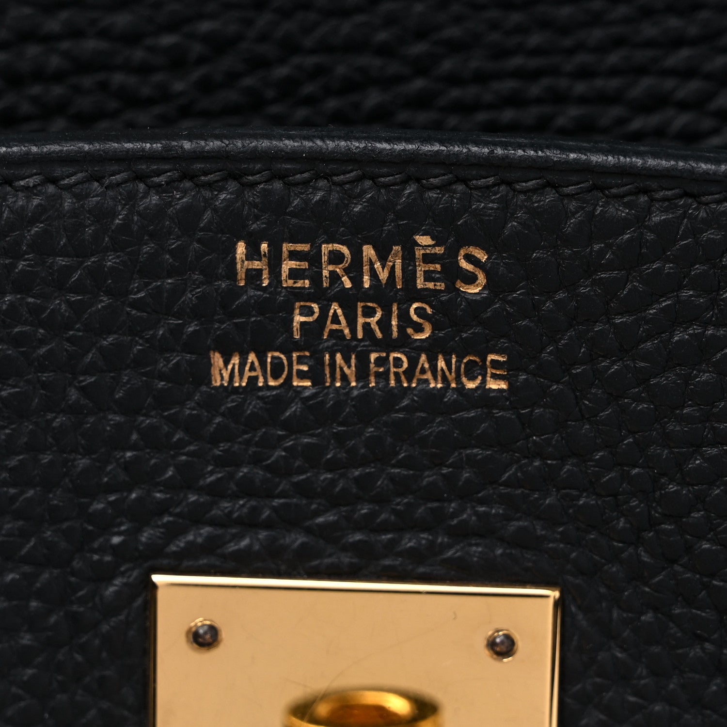 Hermes Togo Birkin 35 Black 6 of 13