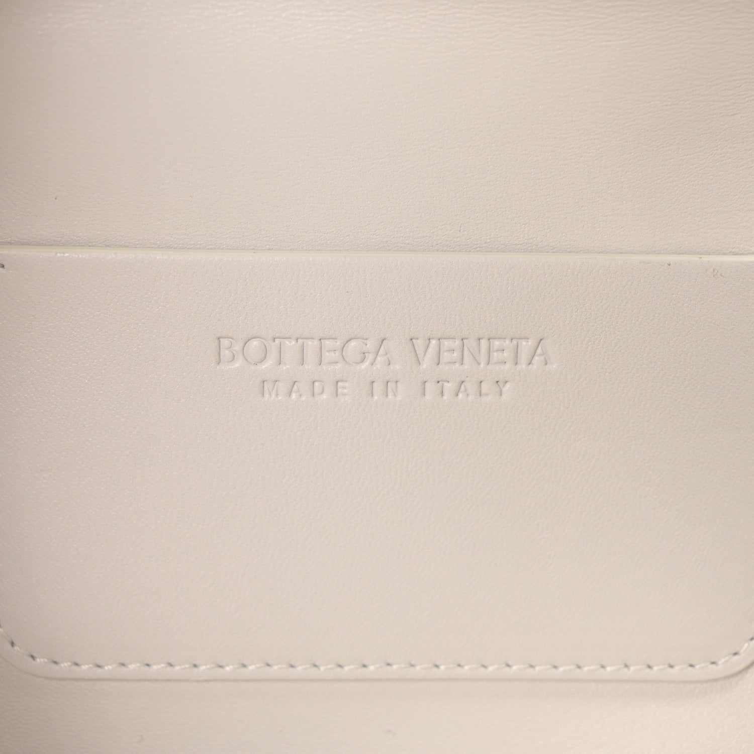 Bottega Veneta Lambskin Small Beak Triangle Flap Shoulder Bag Chalk 6 of 9