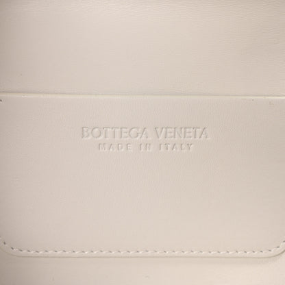 Bottega Veneta Lambskin Small Beak Triangle Flap Shoulder Bag Chalk 6 of 9