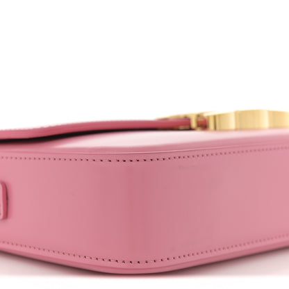 Celine Shiny Calfskin Triomphe Shoulder Bag Flamingo 9 of 12