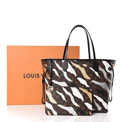 Louis Vuitton X LOL Monogram Neverfull MM Gold Silver 12 of 12