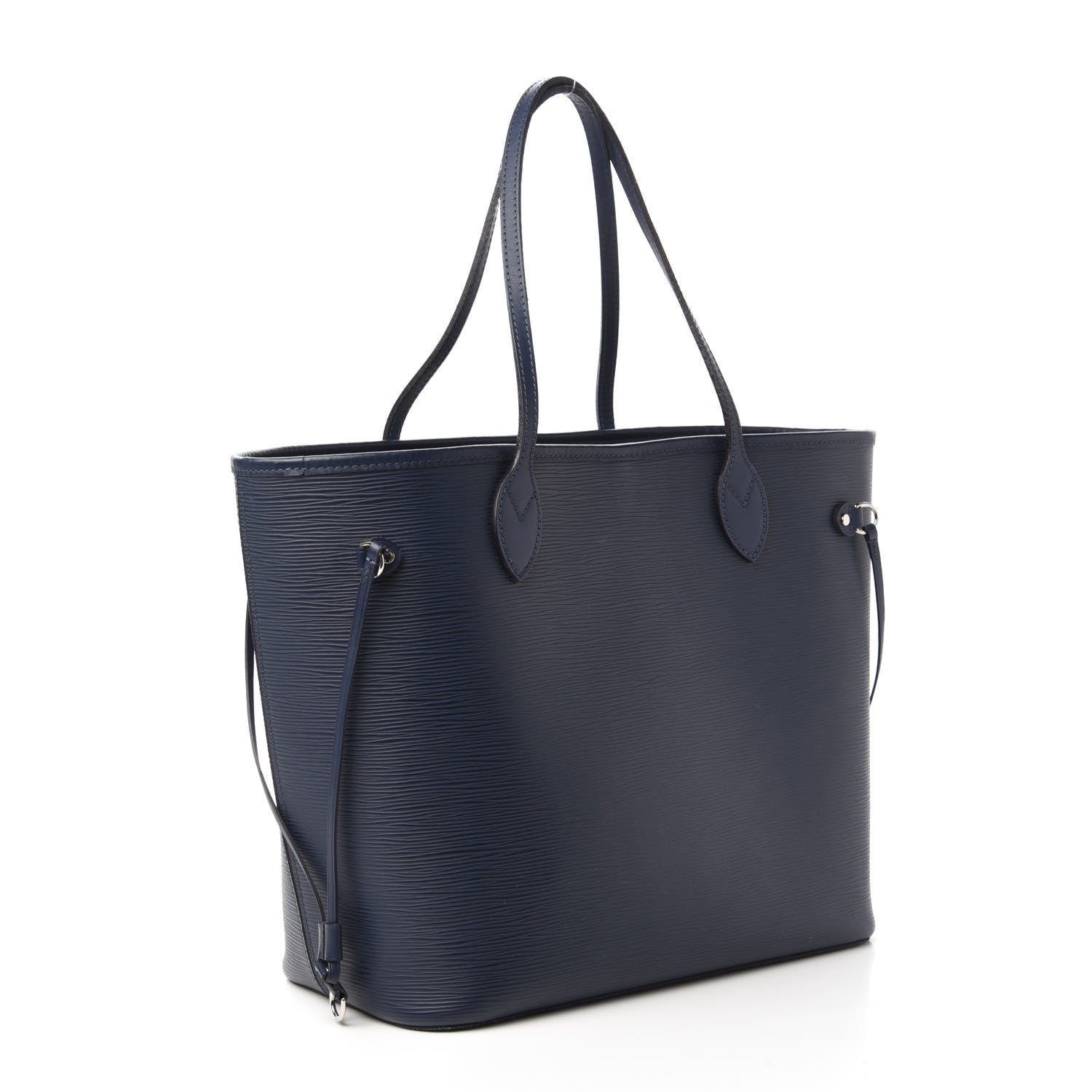 Louis Vuitton Epi Neverfull MM Indigo 3 of 11