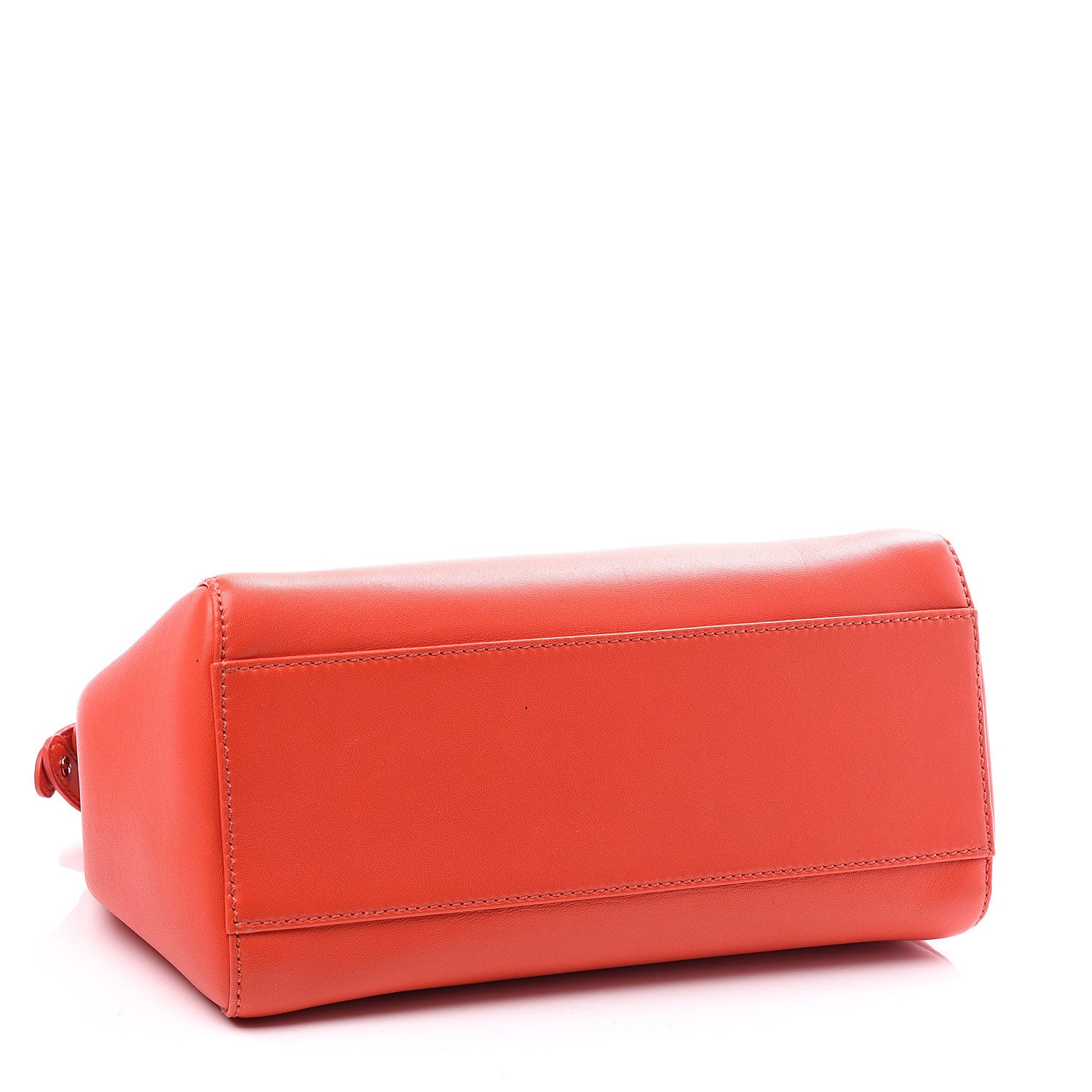Fendi Nappa Mini Peekaboo Iconic Satchel Papavero 3 of 11