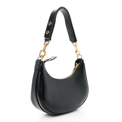 Celine Smooth Calfskin Medium Strap Ava Shoulder Bag Black 3 of 11
