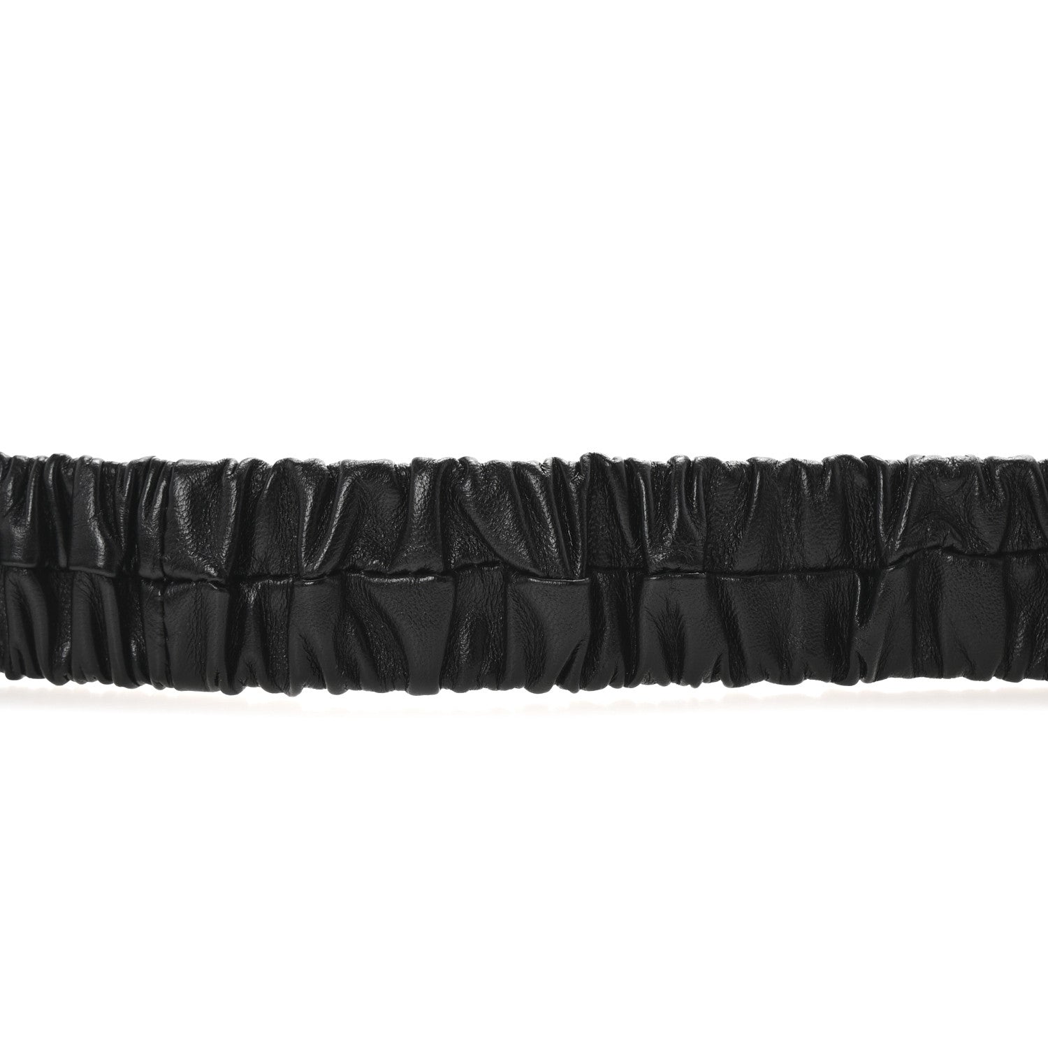 Chanel Lambskin Heart Belt 85 34 Black 4 of 5