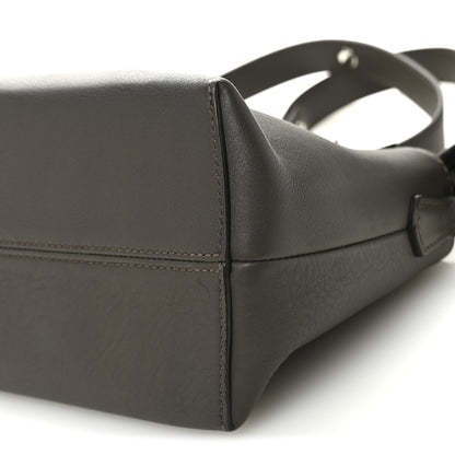 Fendi Vitello Dolce 4 Color Medium By The Way Boston Bag Carbone Grigio Polvere Multicolor 12 of 15