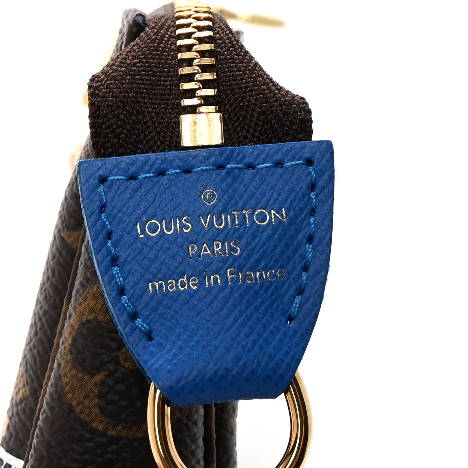 Louis Vuitton Monogram 2019 Christmas Animation Mini Venice Pochette Accessories Blue 7 of 8