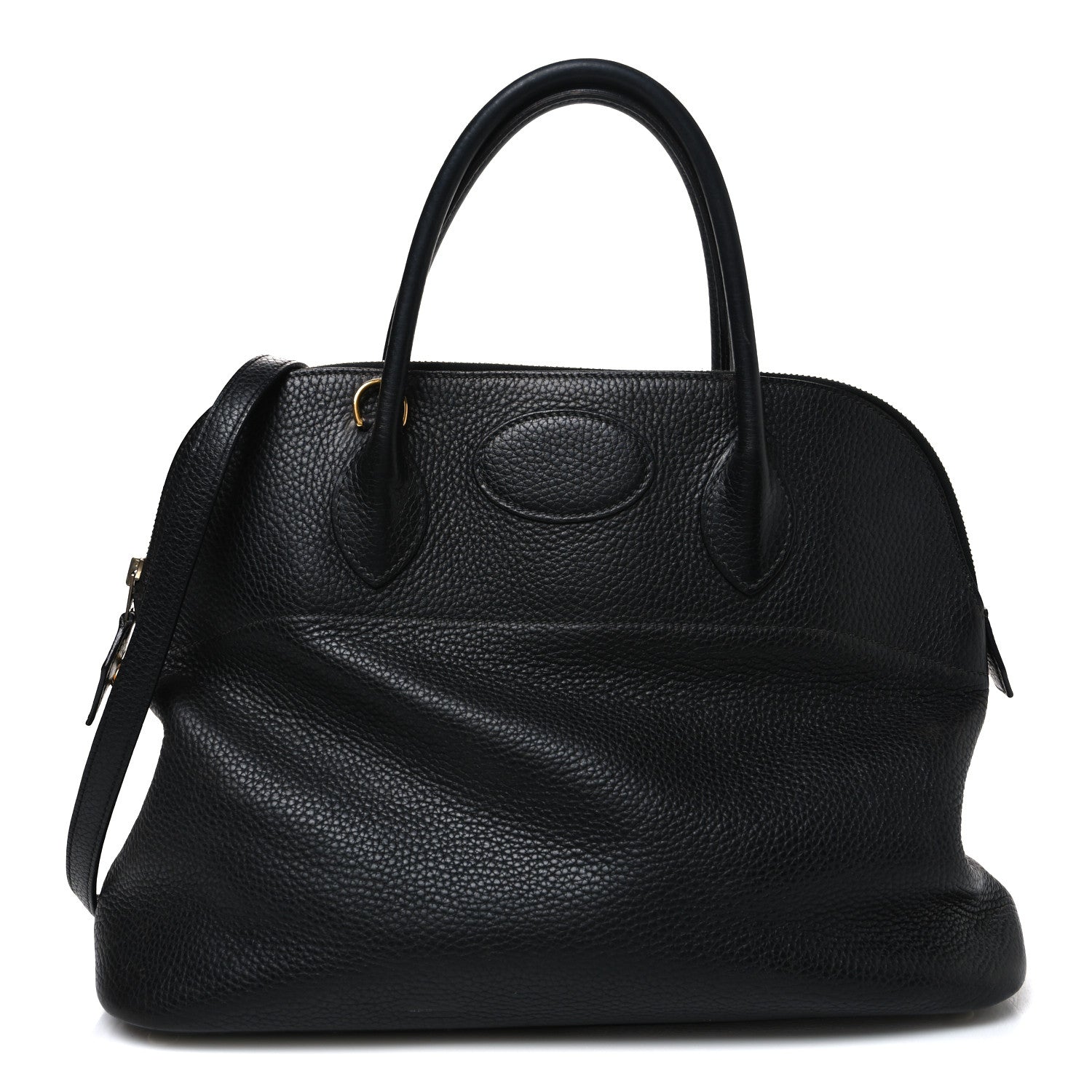 Hermes Taurillon Clemence Bolide 35 Black 1 of 10