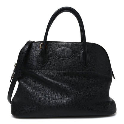 Hermes Taurillon Clemence Bolide 35 Black 1 of 10