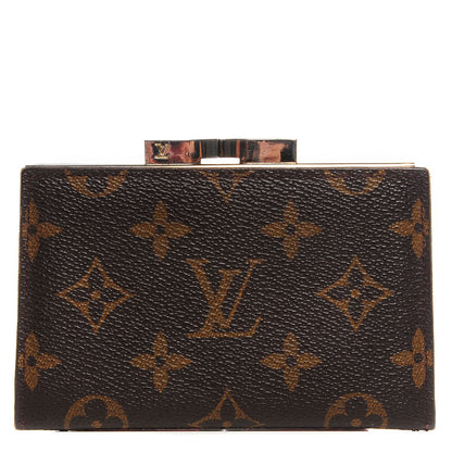 Louis Vuitton Monogram French Kiss Lock Coin Purse 1 of 7