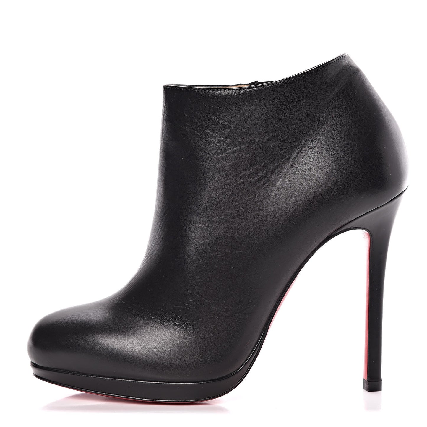 Calfskin Bella Top 120 Ankle Boots 35 Black