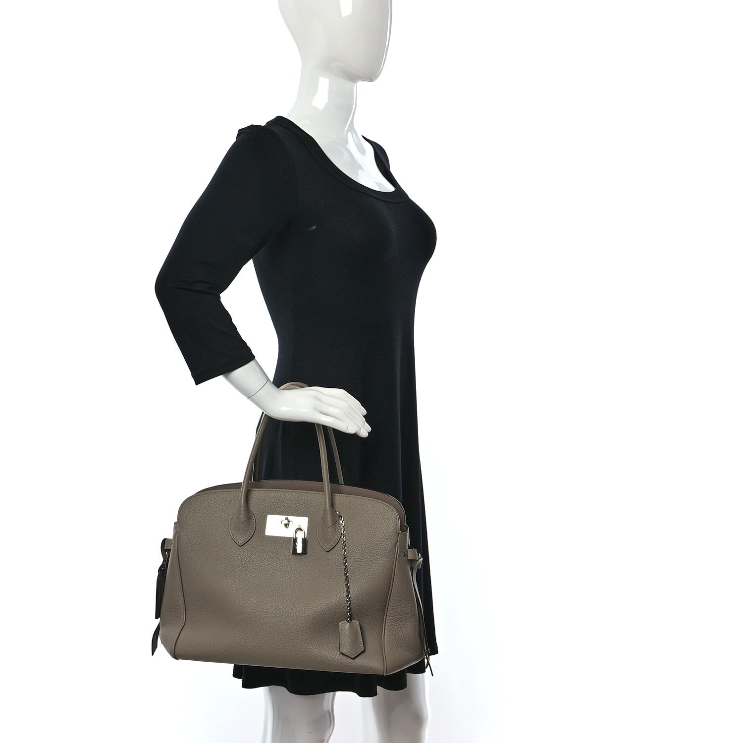 Louis Vuitton Veau Nuage Milla MM Tourterelle 3 of 12