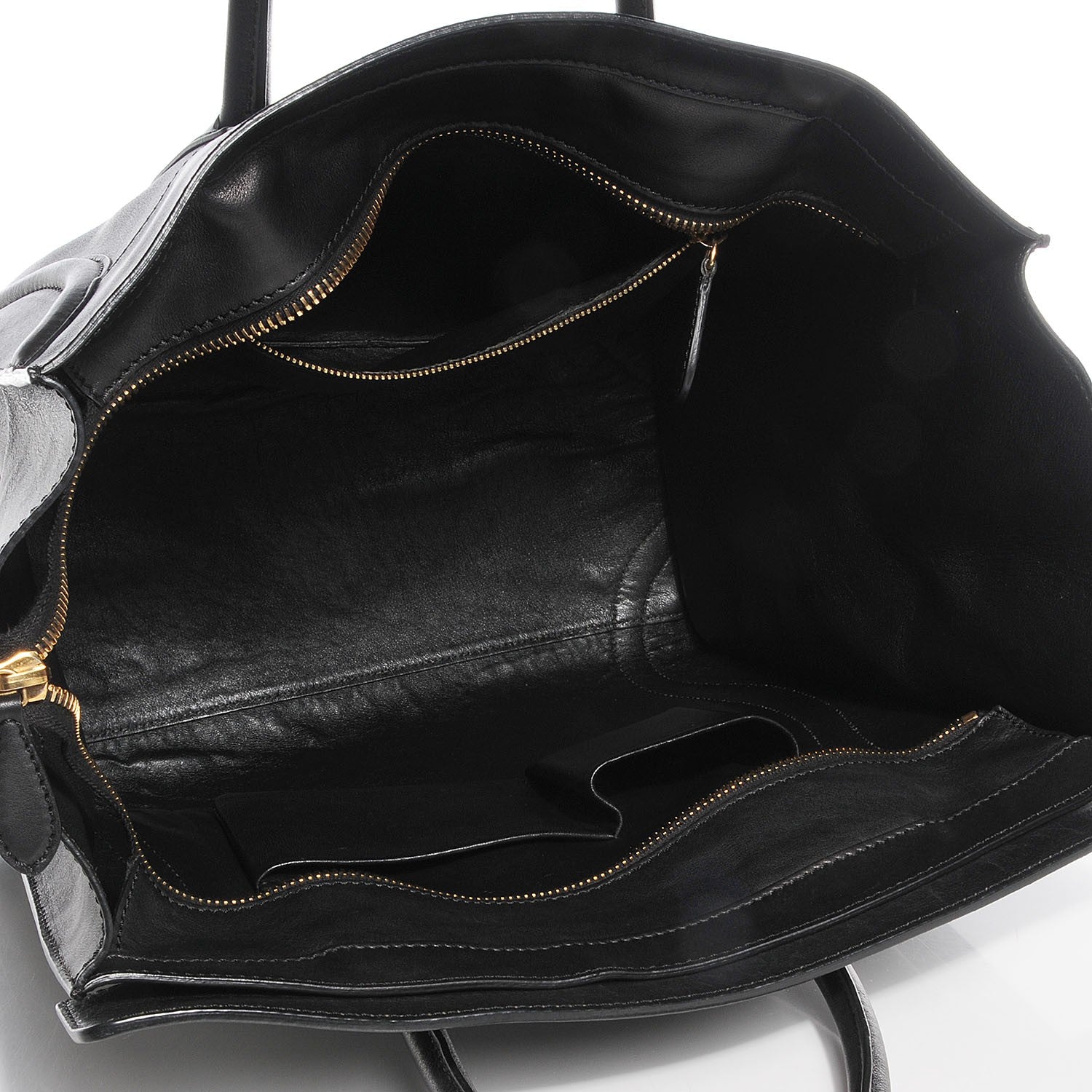 Celine Smooth Calfskin Medium Luggage Black 5 of 7