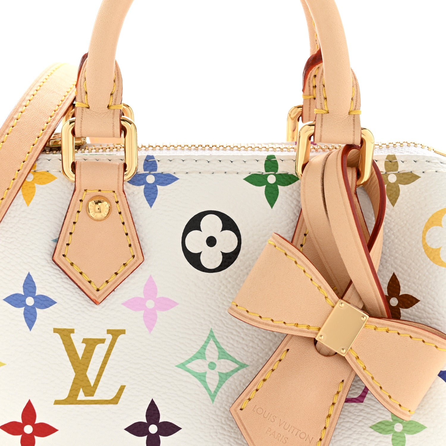 Louis Vuitton LV X TM Monogram Multicolor Nano Speedy White 7 of 11