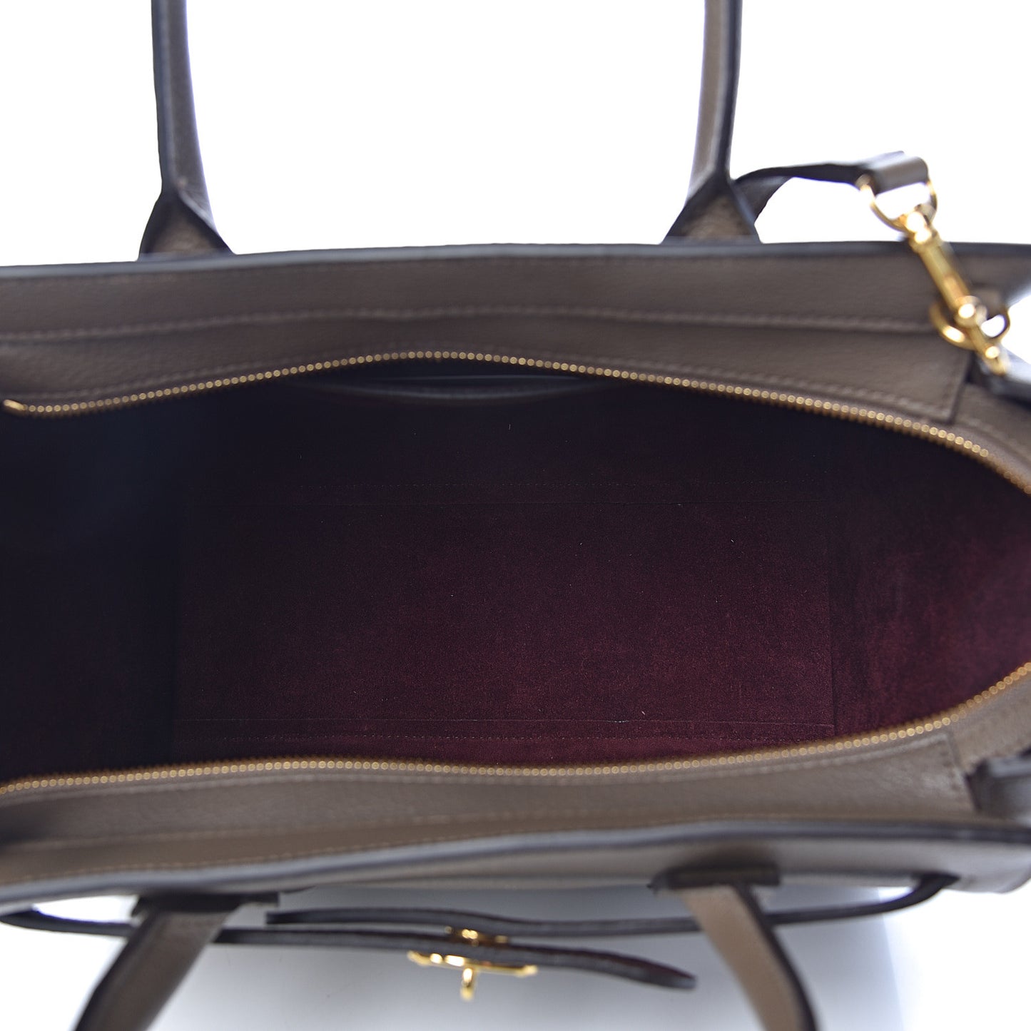Classic Grain Small Bayswater Zip Tote Clay