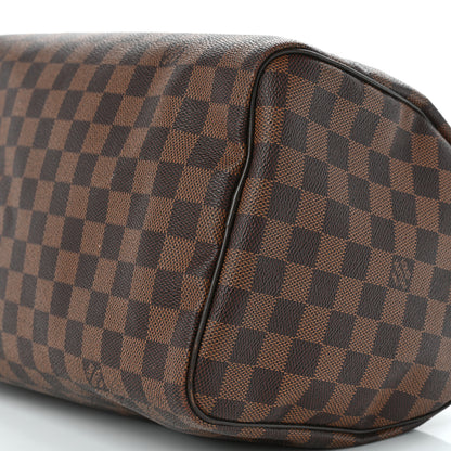 Louis Vuitton Damier Ebene Speedy 30 10 of 12