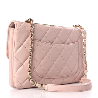 Chanel Lambskin Quilted Medium Trendy CC Flap Pink 3 of 9