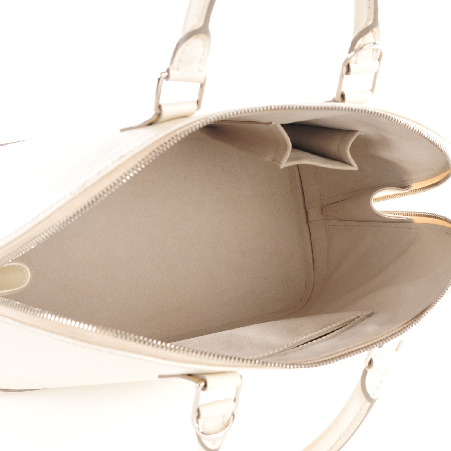 Louis Vuitton Epi Alma PM Ivory 8 of 8