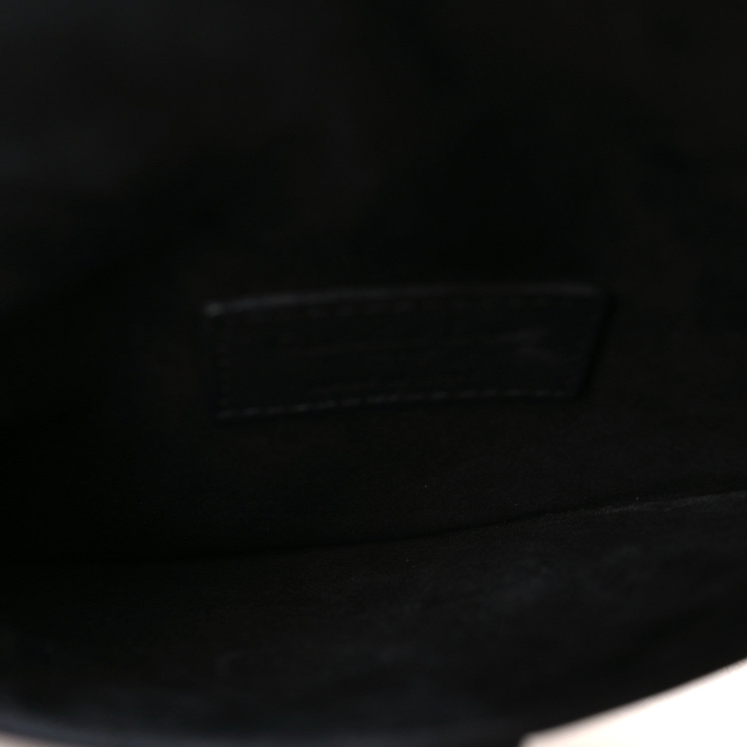 Christian Dior Ultra Matte Calfskin Saddle Belt Bag Black 5 of 10