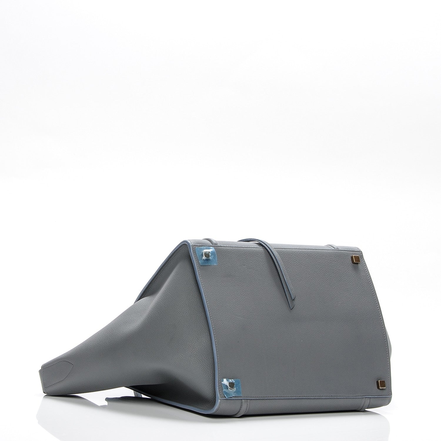 Celine Baby Grained Calfskin Medium Phantom Luggage Kohl 4 of 7