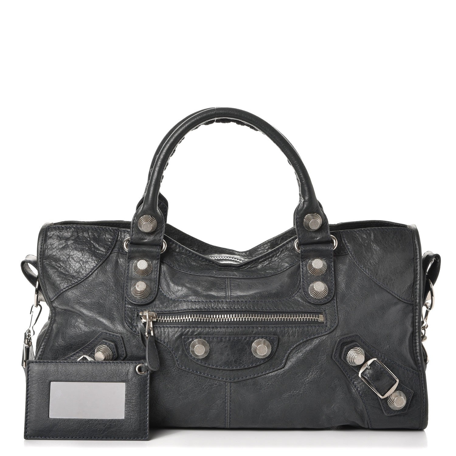 Balenciaga Agneau Giant 21 Silver Hardware Part Time Anthracite 1 of 9