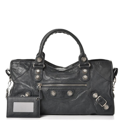 Balenciaga Agneau Giant 21 Silver Hardware Part Time Anthracite 1 of 9