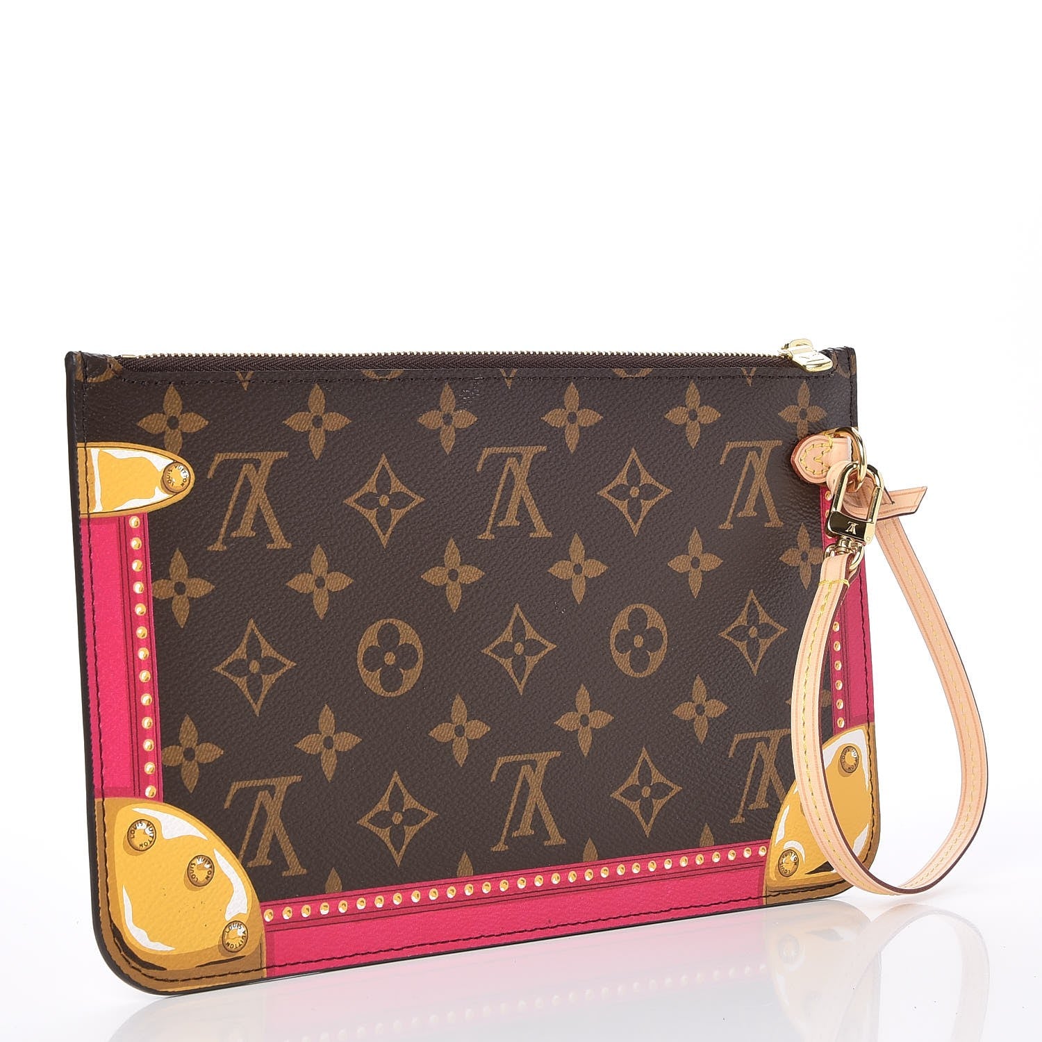 Louis Vuitton Monogram Summer Trunks MM GM Pochette 3 of 8