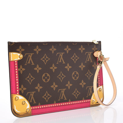 Louis Vuitton Monogram Summer Trunks MM GM Pochette 3 of 8