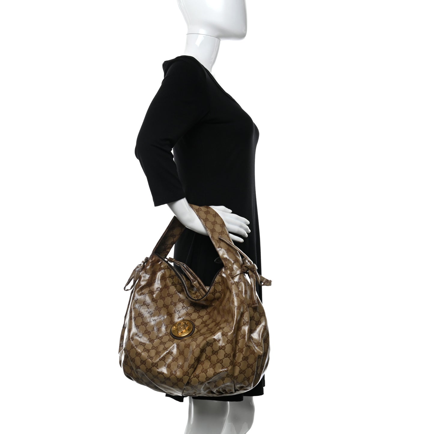 Crystal Monogram Hysteria Hobo