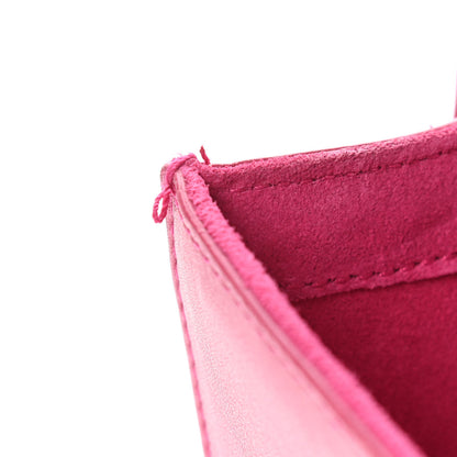 Saint Laurent Calfskin Classic Y Ligne Clutch Fuchsia 15 of 20