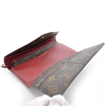 Louis Vuitton Monogram Josephine Wallet Red 5 of 7