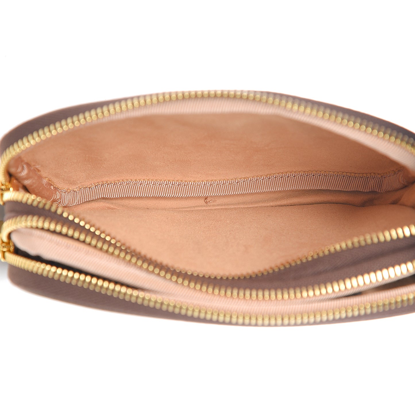 GG Supreme Monogram Web Ophidia Wristlet Beige New Acero