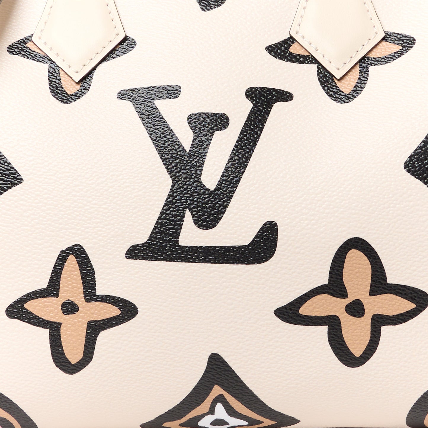 Monogram Giant Wild At Heart Speedy Bandouliere 25 Creme