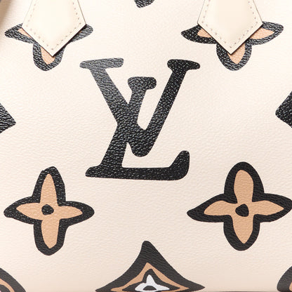 Louis Vuitton Monogram Giant Wild At Heart Speedy Bandouliere 25 Creme 9 of 11