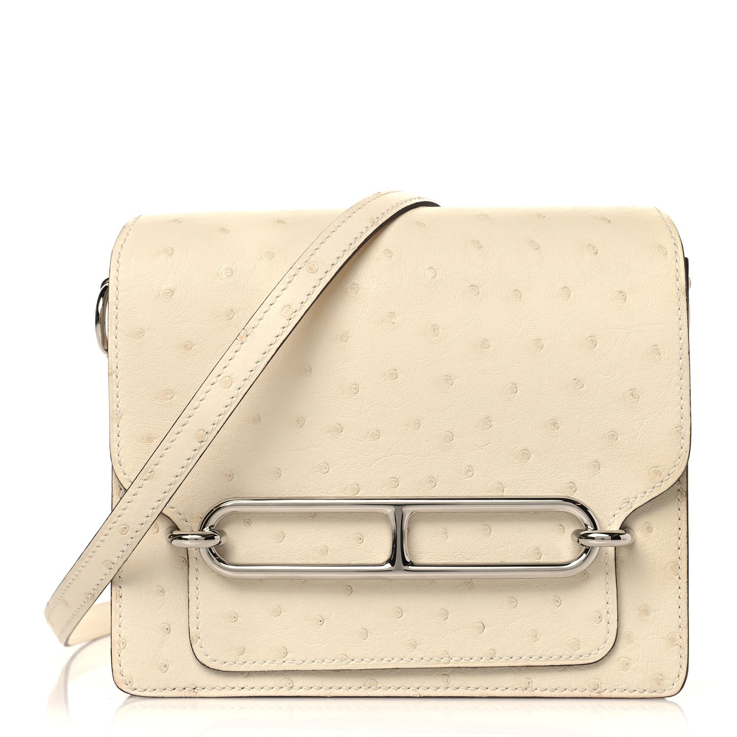 Ostrich Mini Sac Roulis Nata