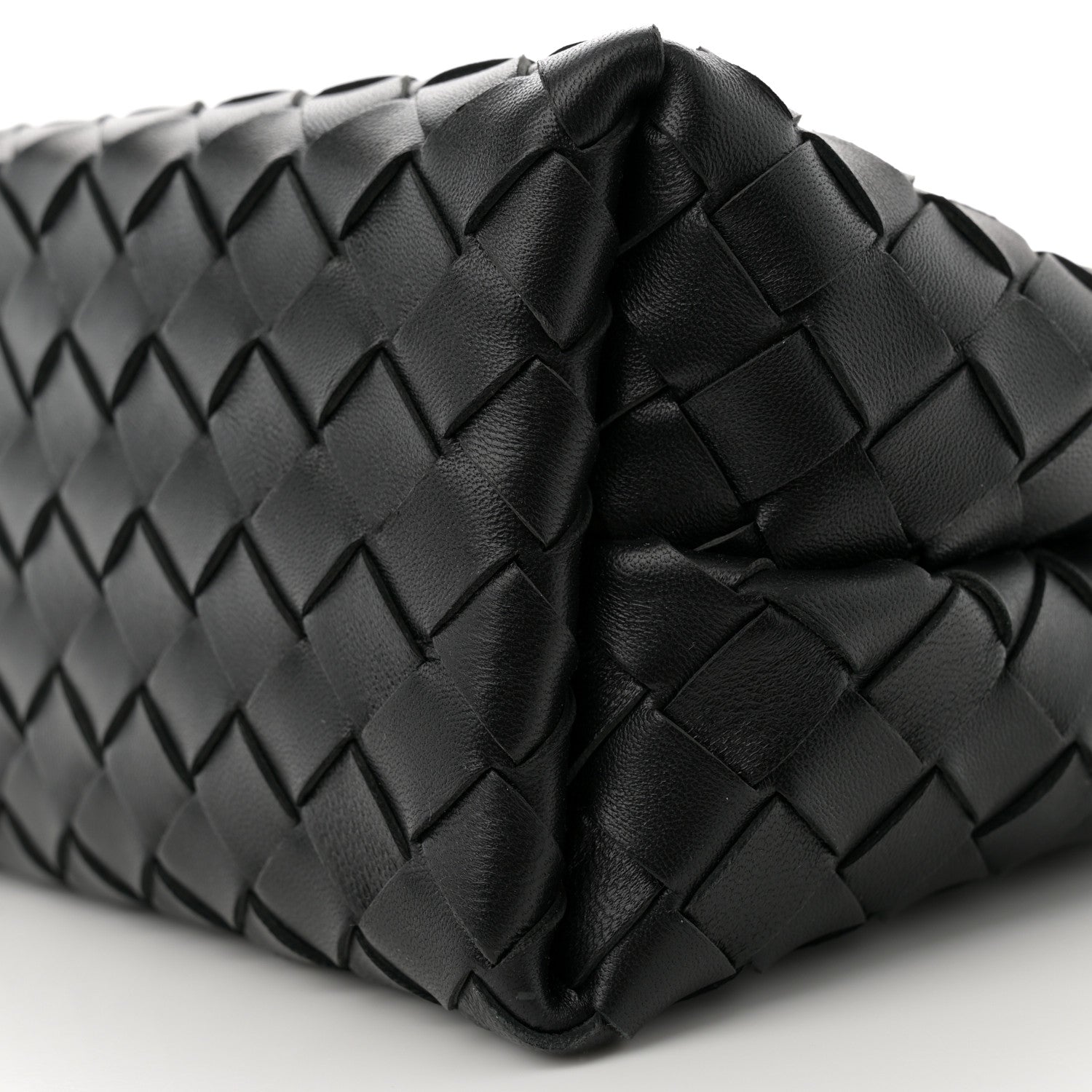 Bottega Veneta Nappa Intrecciato Small Andiamo With Chain Shoulder Bag Black 9 of 9