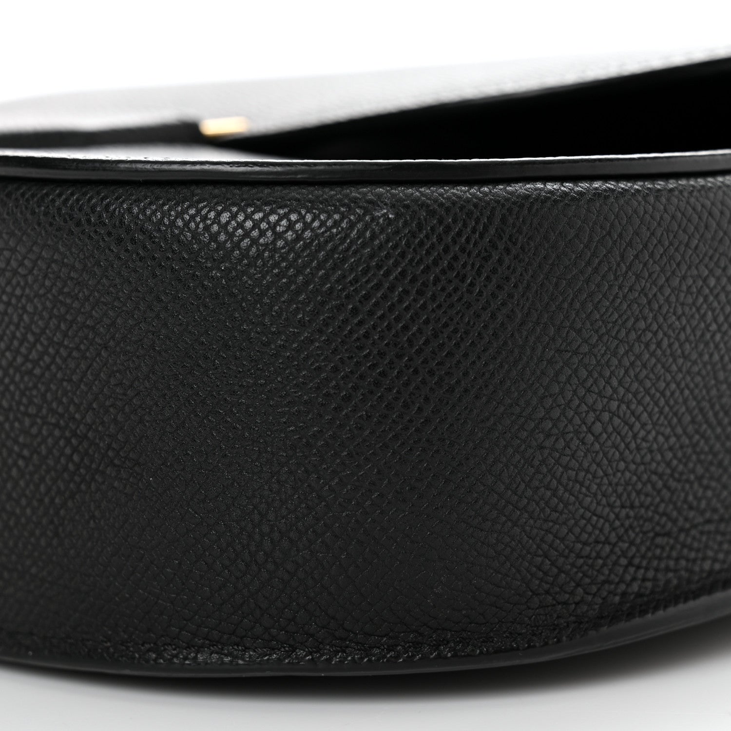 Celine Grained Calfskin Medium Trotteur Black 10 of 13