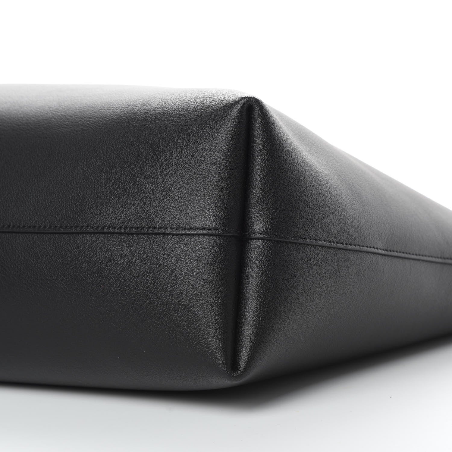 Saint Laurent Calfskin Large Shopping Tote Black 11 of 11
